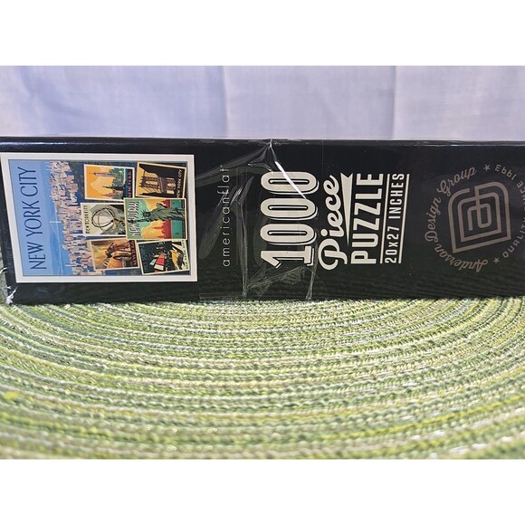 American Travel New York City Jigsaw Puzzle 1000 Piece 20×27 Inches 1993 NYC - Picture 6 of 9